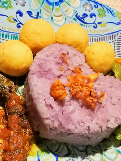 Foto resep Nasi Ubi Ungu / Nasi Telo