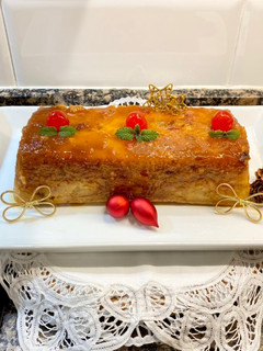 Una foto de Pudín especial “Navidad “