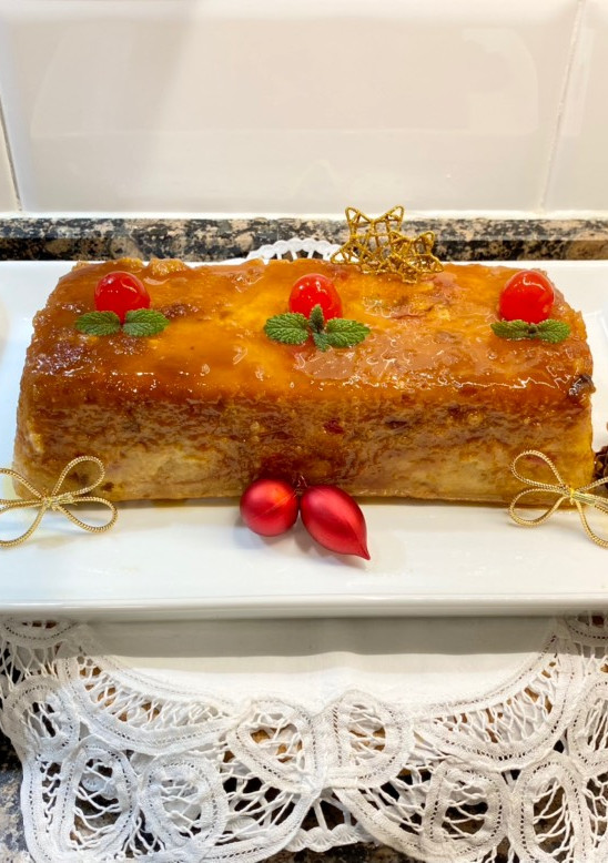 Una foto de Pudín especial “Navidad “