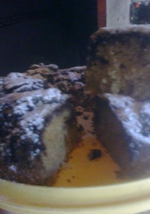 Una foto de Budín de chocolate