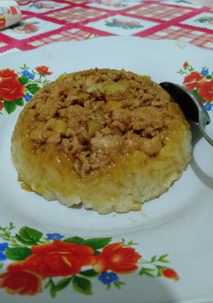 Foto resep Nasi Tim Ayam