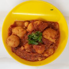 A picture of Pakode ki sabzi.