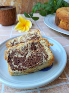 Foto resep Marmer cake ala Pak Sahak metode all in one