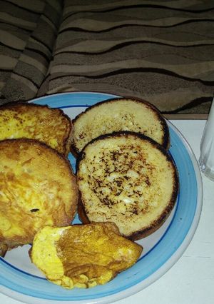 A picture of Toasted bread - two ways.