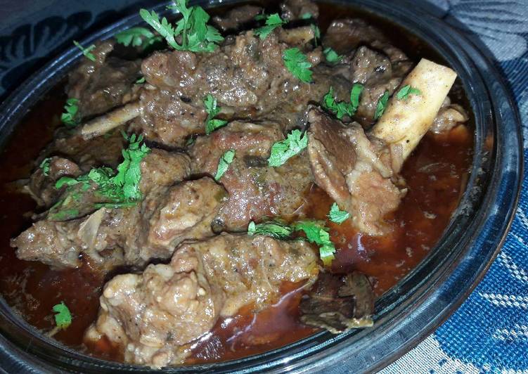 Recipe of Quick Easy mutton curry mughal style