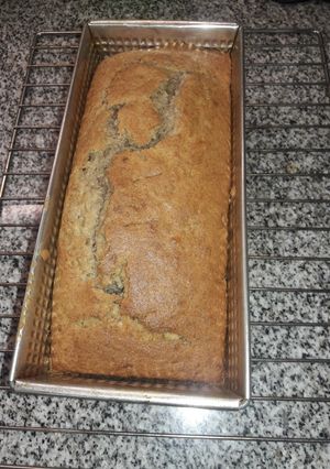 Una foto de Budín de banana