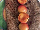 Galette de sarrasin aux abricots