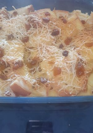 Foto resep Hot bread pudding