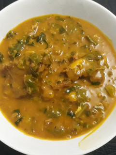 A picture of Oha soup.