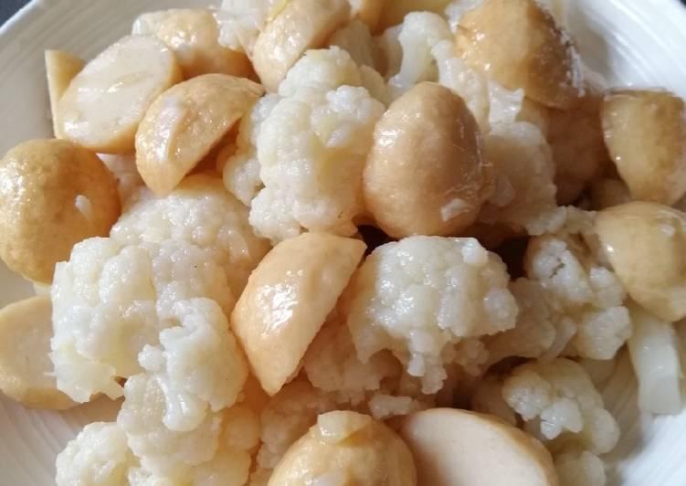 Step-by-Step Guide to Prepare Super Quick Homemade Cauliflower with Balls