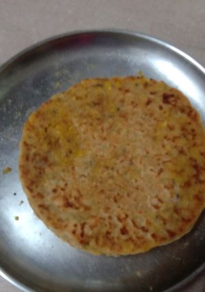 A picture of Moong dal Paratha.