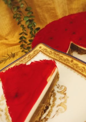 عکسی از دستور 🍰چیز کیک جذاب🍰