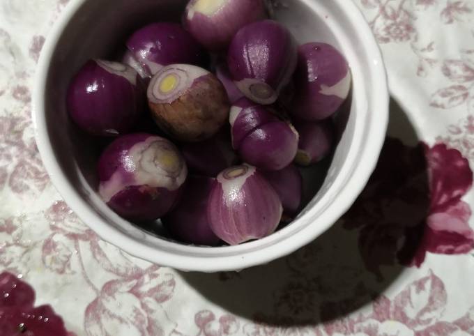 Resipi Tips Elak Pedihkan Mata Bila Kupas Bawang Merah Kecil Oleh Umi Minarni Cookpad