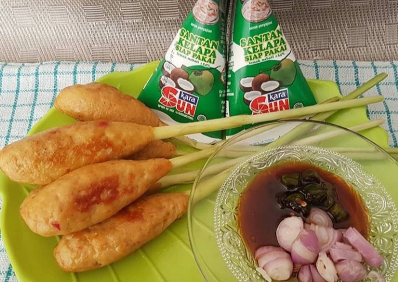 Sate Lilit Ayam Bumbu Bali