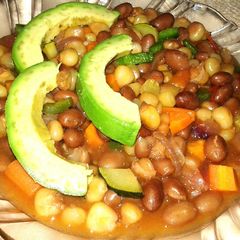 A picture of Fried githeri.