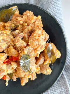 Foto resep Salted Egg Chicken / Ayam Saus Telur Asin Ala Singapore