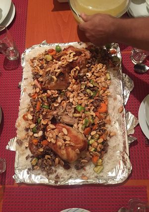 صورة لوصفة اوزة دجاج