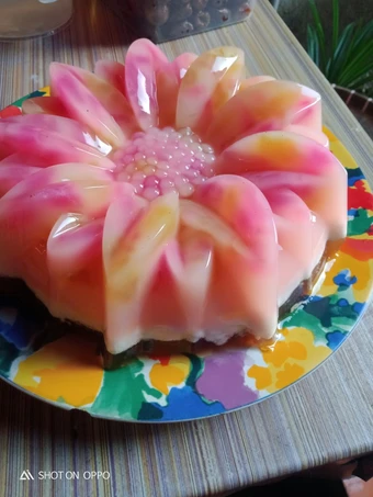 Cara Gampang Menyiapkan Resep Puding cendol😘 yang Sempurna Anti Ribet, Uenak Banget