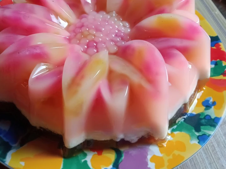 Cara Gampang Menyiapkan Resep Puding cendol😘 yang Sempurna Anti Ribet, Uenak Banget