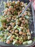 🥑 ENSALADA DE GARBANZOS, PEPINO Y AGUACATE 🥑 🥒 🥗🤤