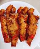 Cá mó chiên muối sả