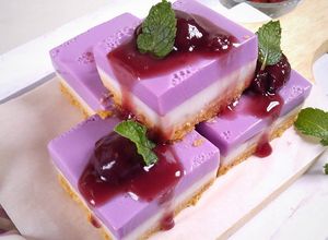 Foto resep Grape Vanilla Bars