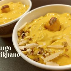 A picture of Mango Shrikhand | amrakhand.