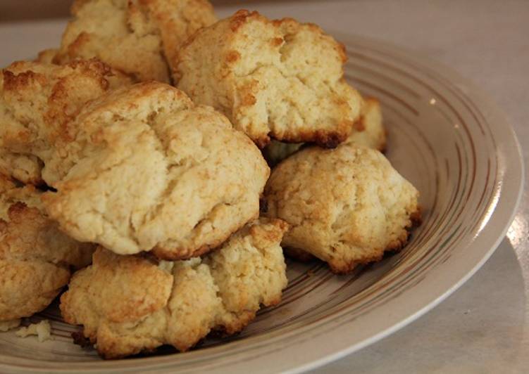 Recipe of Homemade Southern Style Drop Biscuits