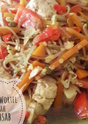 Foto resep Tumis Tahu Wortel Kecambah