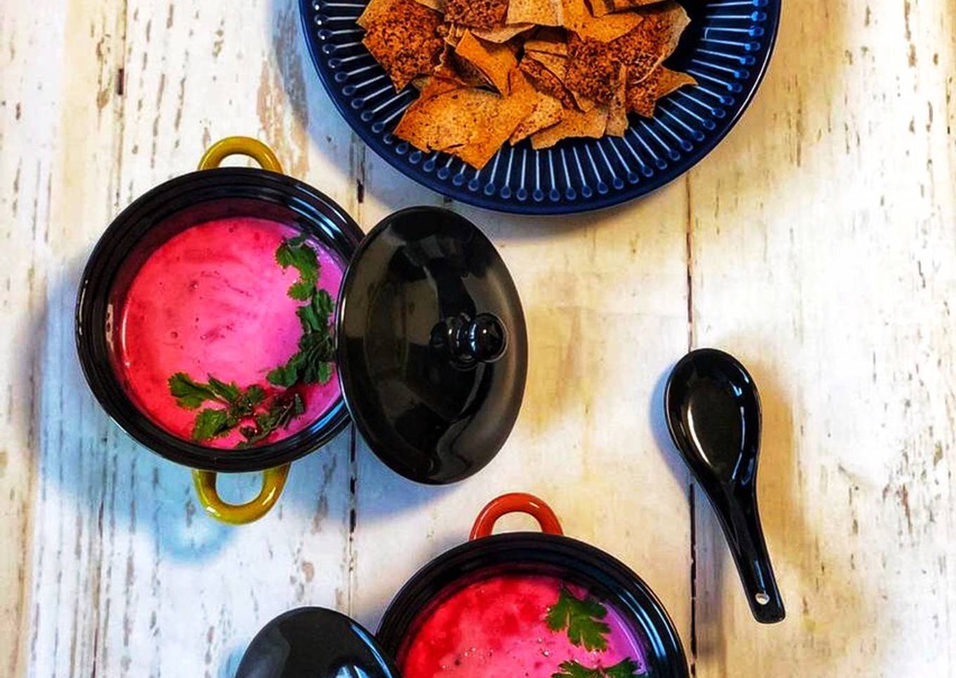 Navratri Food Special - Beetroot Coconut Soup