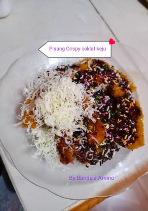 Foto resep Pisang Crispy coklat keju😍