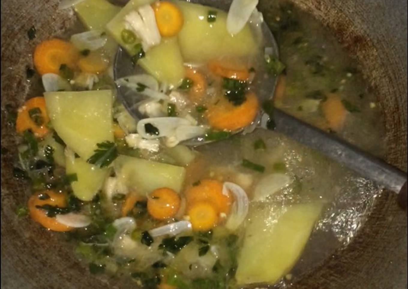 Sop Ayam Suwir ala Laura🌸