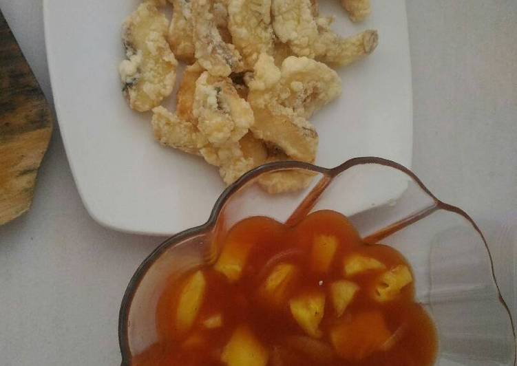 Cara Royal Makan di DimeGurame fillet asam manis