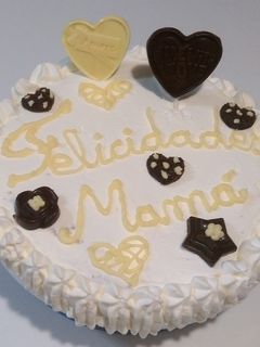 Una foto de Tarta de queso mascarpone, café y nata