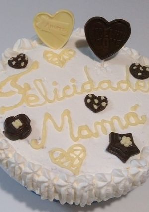 Foto principal de Tarta de queso mascarpone, café y nata
