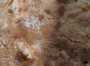 Una foto de Torta de Manzana en Cubitos