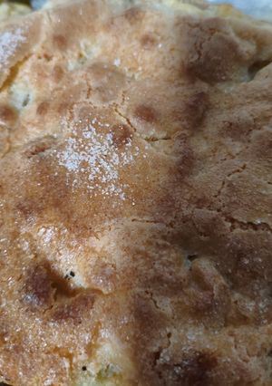 Una foto de Torta de Manzana en Cubitos