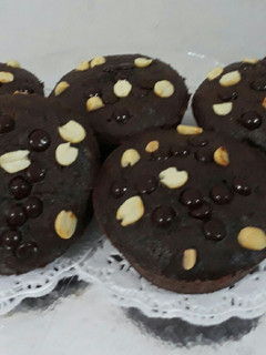 Foto resep Chocolate Custard Muffin