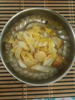 Foto resep Tumis tofu sawi putih