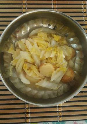 Foto resep Tumis tofu sawi putih