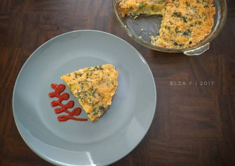 Kiat-kiat mengolah Potato – Broccoli Frittata mantap