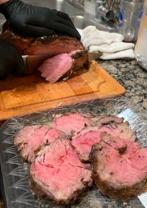 A picture of Prime Rib.