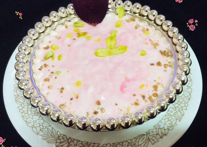 Recipe of Wolfgang Puck Rose shrikhand