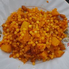 A picture of Sago upma.