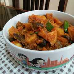 รูปของ Sambel kentang ati ampela ala warteg