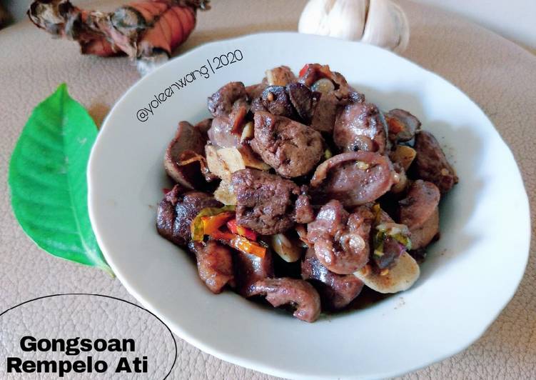 Resep Gongsoan Rempelo Ati, Bikin Ngiler