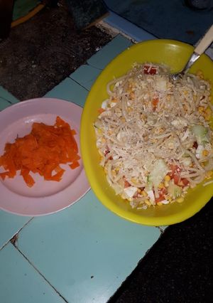Una foto de Ensalada de fideos