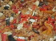 Una foto di pizza senza lievito
