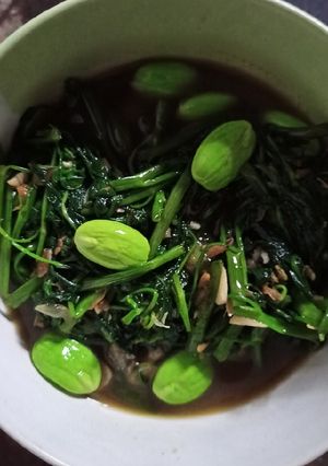 Foto resep Cah Kangkung Pete