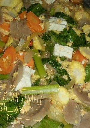 Foto resep Capcay Kuah Simple